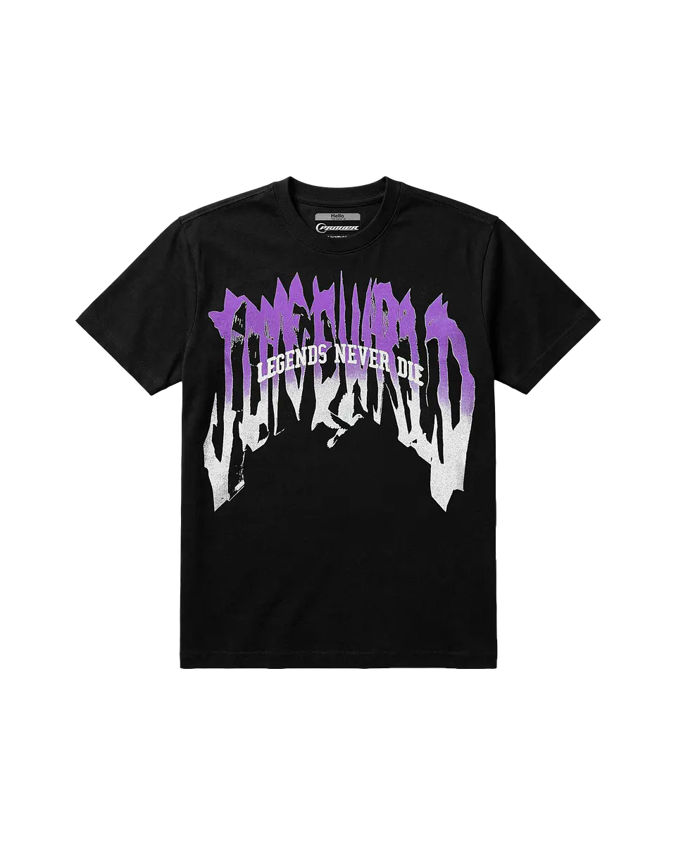 Juice Wrld Legends Never Die Púrpura Tee (FIT NORMAL) 1