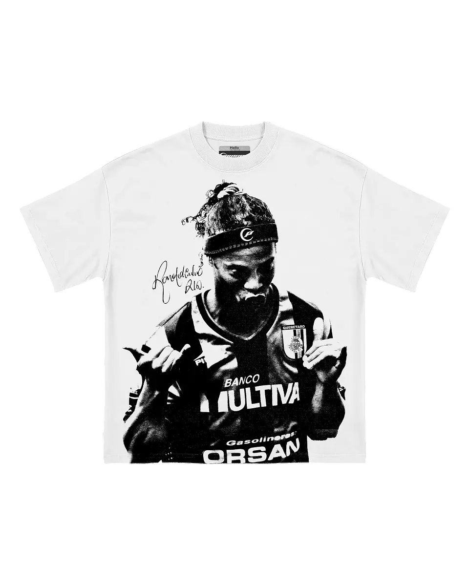 JOGA BONITO - RONALDINHO V2 WHITE 1