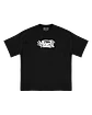 Frover Tag Solid Black Tee - thumbnail 1