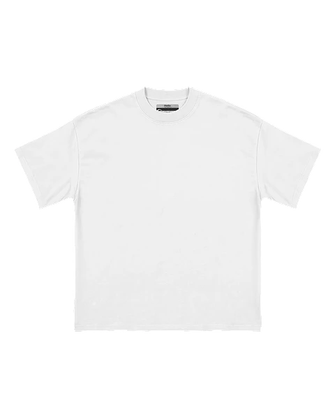 CottonBlend® White Tee