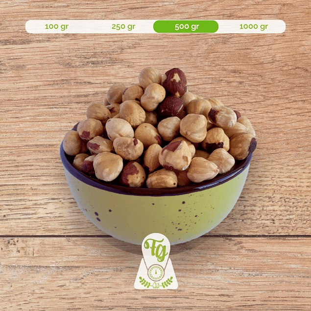 Avellana Europea Sin Sal