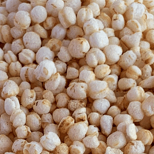 Pipoca de quinoa
