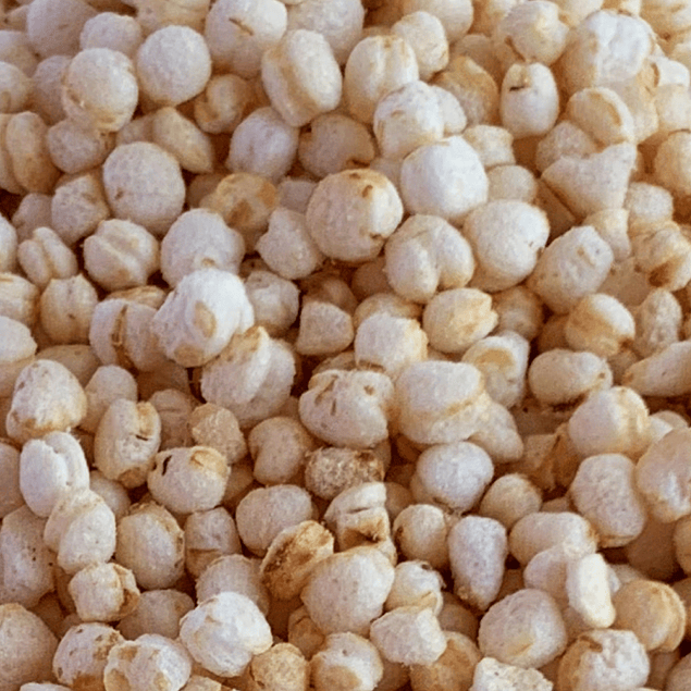 Pipoca de quinoa