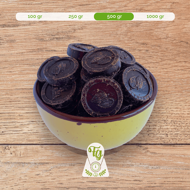 Chocolate Bitter 85% de Cacao