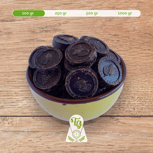 Cobertura de chocolate Bitter 72% de Cacao