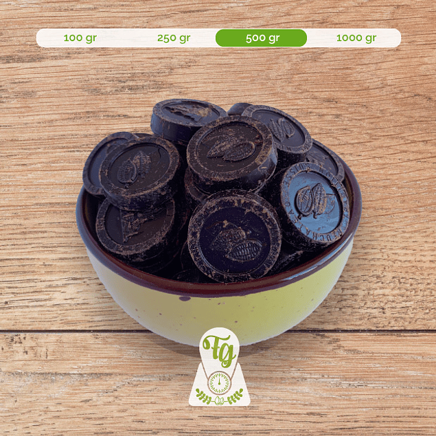 Cobertura de chocolate Bitter 72% de Cacao