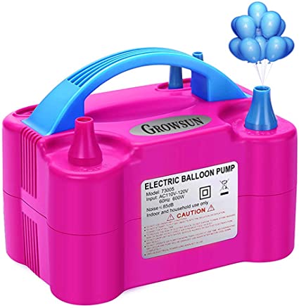 Inflador Globos Eléctrico 2 Inyectores Con Sistema Push - Ps