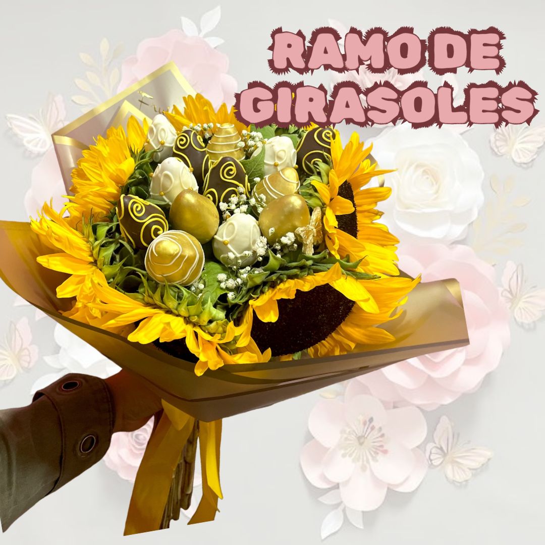 Ramo de Girasoles – Alegría y Luz para Cualquier Ocasión