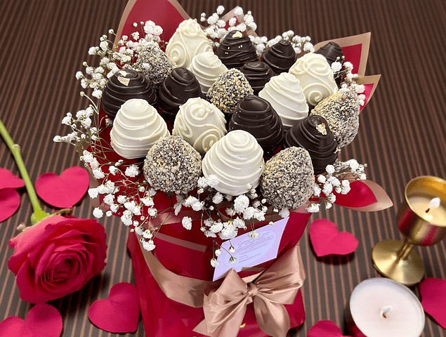 ramo de 20 frutillas 