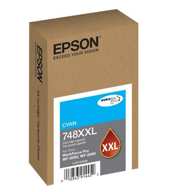 Cartucho de tinta Epson cyan T748XXL220-AL