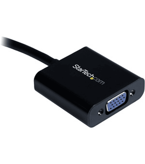Adaptador Conversor de Video Mini HDMI a VGA - 1920x1200 - Activo - Cable Convertidor - Hembra VGA HD15 - Macho Mini HDMI