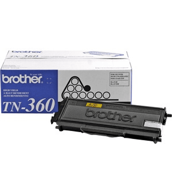 Toner Brother TN360 para impresoras HL2140/HL2170W/MFC7440N