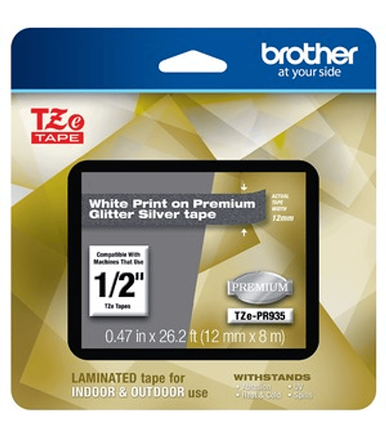 Etiqueta multiuso Brother TZe Premium TZEPR935 12MM x 8M