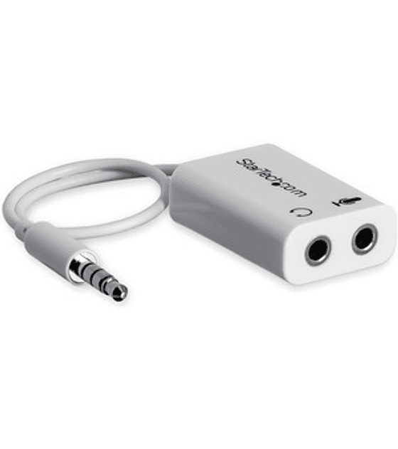 Startech Adaptador De Auriculares Con Micrófono Mini-jack 3,5mm 4
