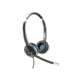 Audífono 521 Wired Single 3.5MM + USB Headset Adapt