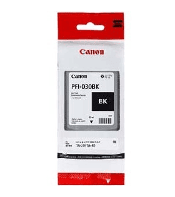 Cartucho de tinta Canon PFI-030 NEGRO-55 ML