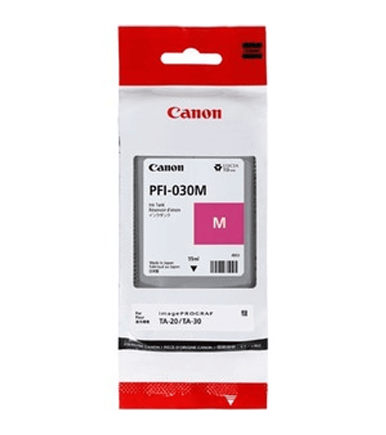 Cartucho de tinta Canon PFI-030 MAGENTA- 55 ML