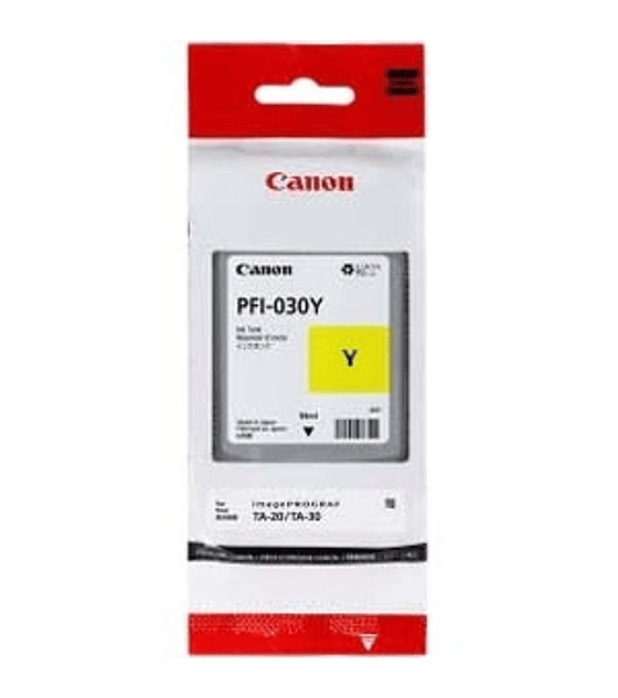 Cartucho de tinta Canon PFI-030 YELLOW- 55 ML