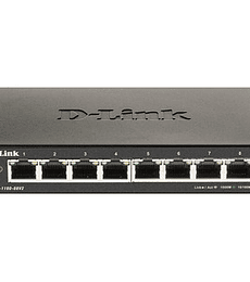 Conmutador Ethernet DGS-1100-08V2