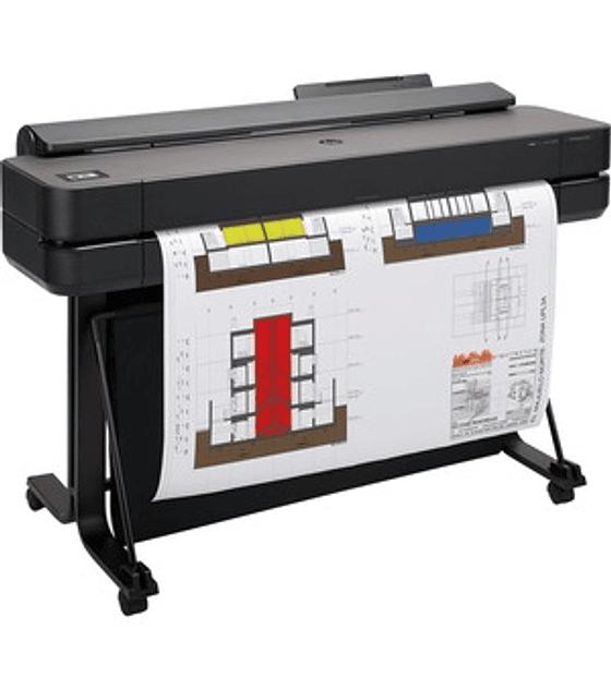 Plotter HP designjet T650 wifi RJ45 (incluye base)