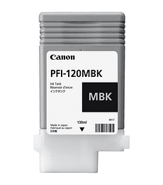 Cartucho de tinta Canon PFI-120 negro mate 130 ml