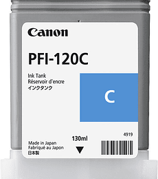 Cartucho de tinta Canon PFI-120 cian 130 ml