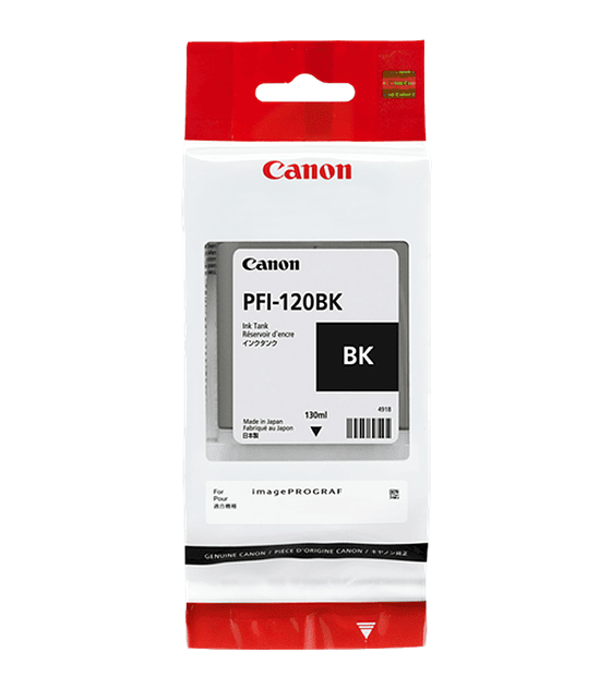 Cartucho de tinta Canon 130 ml PFI-120 negro 2885C001