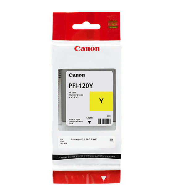 Cartucho de tinta Canon PFI-120 amarillo