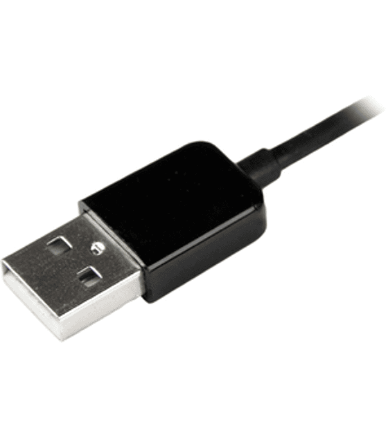 Tarjeta de Sonido Estereo USB Externa Adaptador Conversor con Salida SPDIF 2x Mini-Jack Hembra - Negro