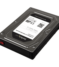 Caja adaptadora de aluminio para disco duro SATA de 2,5 a 3,5
