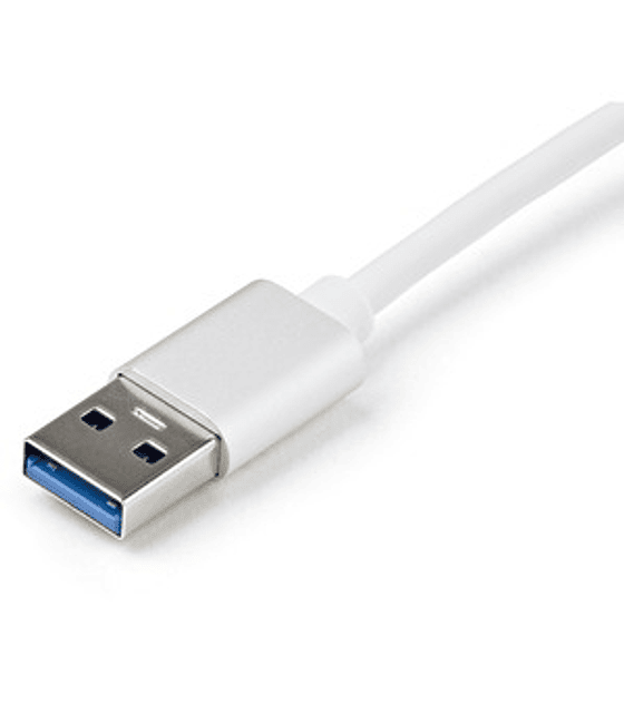 Adaptador de Red Ethernet Gigabit Externo USB 3.0 - Plateado