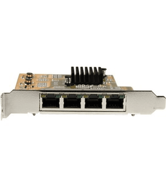 Tarjeta Adaptador de Red PCI Express PCI-E Ethernet Gigabit con 4 Puertos RJ45