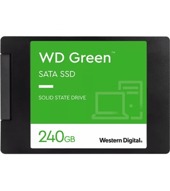 Unidad de estado sólido 240GB green SSD 2.5 IN 7MM SATA III 6GB/S