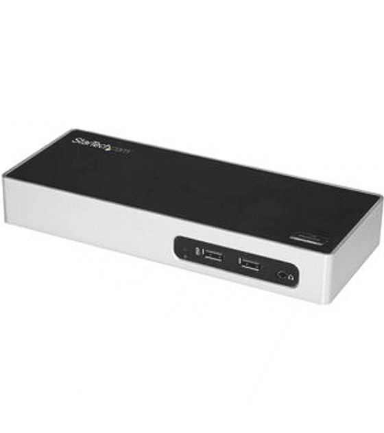 Docking Station USB 3.0 para Dos Monitores HDMI y VGA o DVI - Replicador de Puertos USB 3.0 para Ordenador Portátil