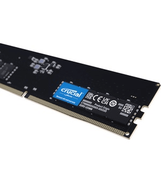 Memoria RAM 32GB DDR5-4800 UDIMM CL40 (16Gbit)