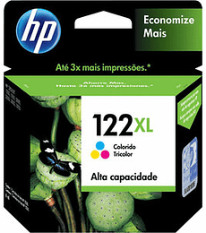 Cartucho de tinta HP 122XL tricolor