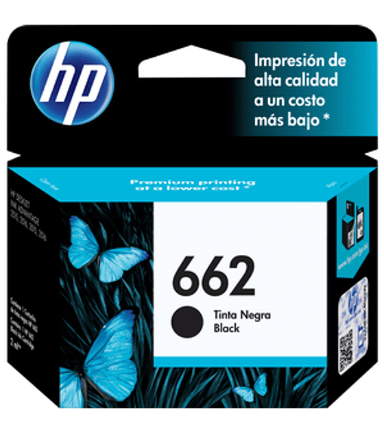 Cartucho de tinta HP 662 negro