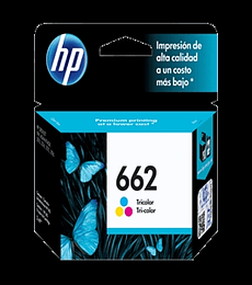 Cartucho de tinta HP 662 tricolor