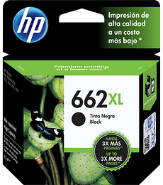 Cartucho de tinta HP 662XL negro
