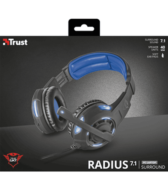 Auriculares Radius GXT 350 7.1 Surround