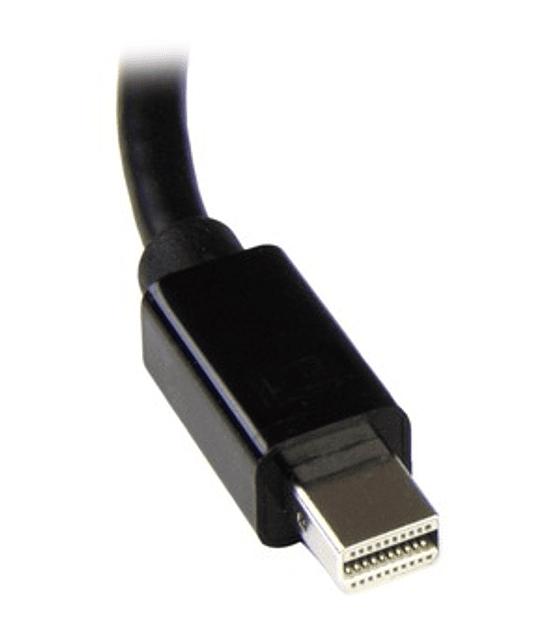 Adaptador de video Mini DisplayPort a VGA con Audio - Conversor Hembra VGA HD15 a Macho Mini DP - 1920x1200