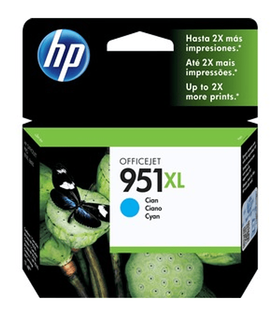 Cartucho de tinta HP 951XL Cyan