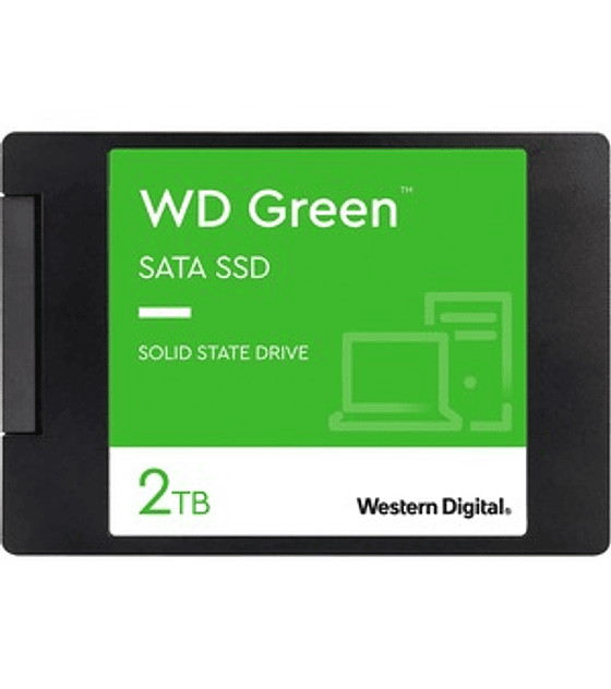 Unidad de estado sólido WD 2TB Green SSD 2.5 IN 7MM
