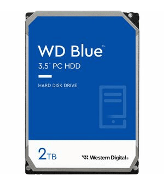 Disco Duro Blue 2TB 64MB 3 5IN SATA 6GB S 5400RPM