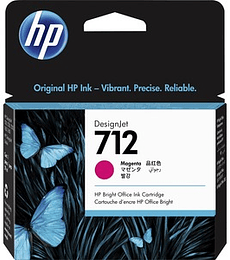 Cartucho de tinta HP 712 Magenta