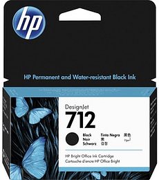 Cartucho de tinta HP 712 Negro