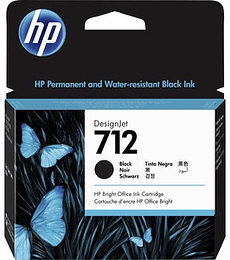 Cartucho de tinta HP 712 Negro