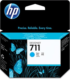 Cartucho de tinta HP 711 29 ml cian