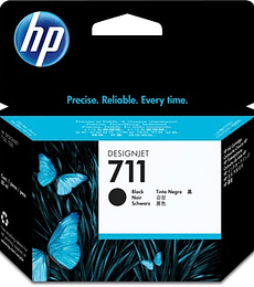 Cartucho de tinta HP 711 80 ml negro