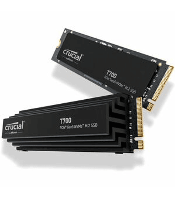 Unidad de estado sólido SSD T700 4000GB4TB PCIe Gen5 NVMe M2